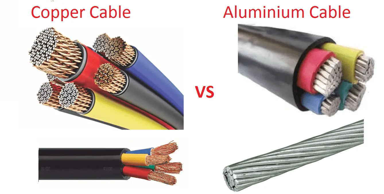 Aluminium Cable Chart