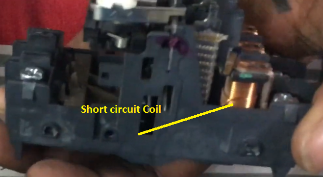 MPCB Short Circuit release