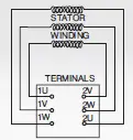 What is motor connection diagram 302 in Nameplate details