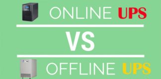 Online UPS and Offline UPS