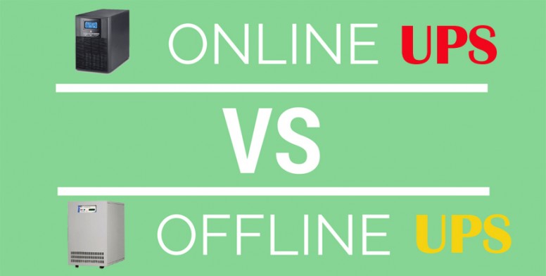 Online UPS and Offline UPS