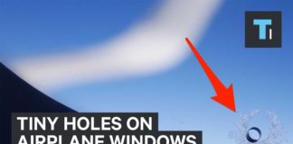 Why Holes are in Airplane Windows