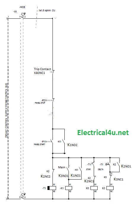 Reversing Star Delta Motor Control Wiring Diagrampdf Wiring Flow Schema