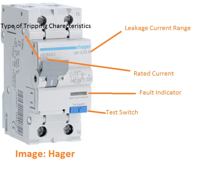 Hager MCB in Various sizes single pole triple pole and RCBO's 
