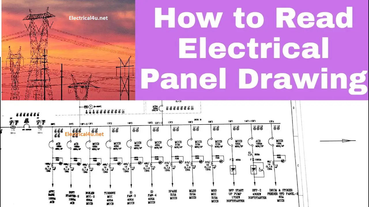 How to Read the Electrical Wiring Diagram | Electrical4u