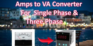 Amp to VA Calculator