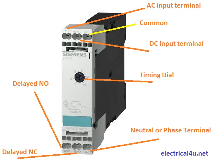 What Is Star Delta Timer Circuit Diagram Working Siemens Electrical4u