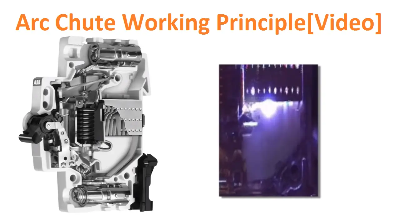 What is Arc Chute? Types, Working Principle [Video Included] Electrical4u