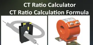 CT Ratio Calculation and Calculator Online