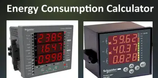Energy Consumption Calculator & Power Consumption Calculations