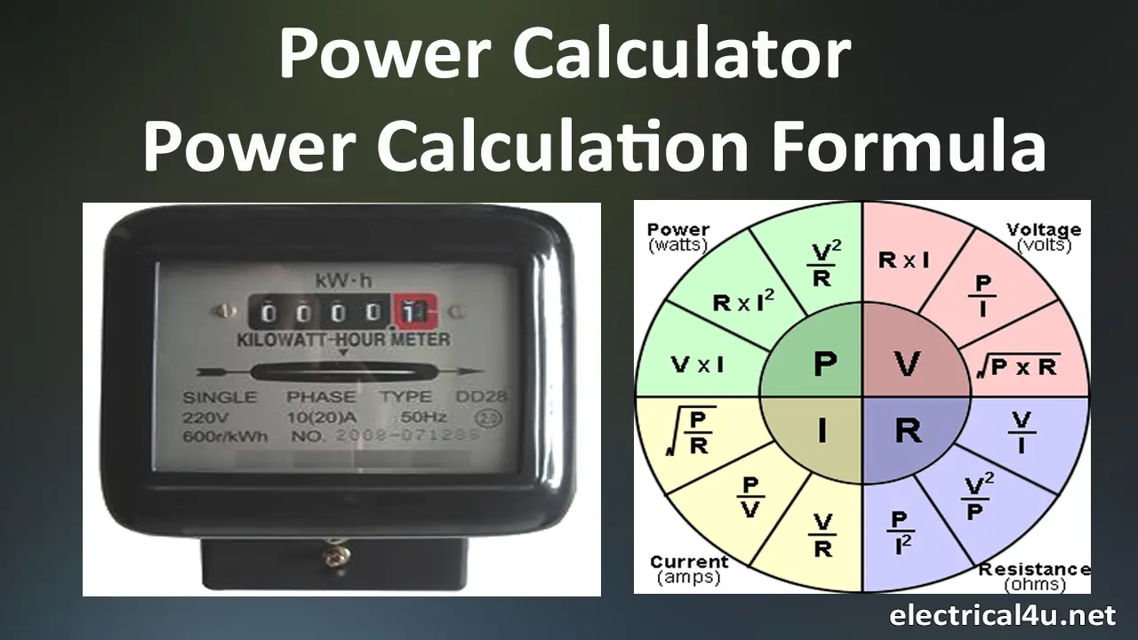 Power calculator