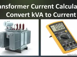 Transformer Current Calculator & Convert kVA to Current