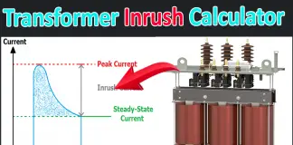Transformer Inrush Current Calculator With Formula