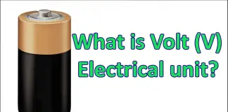 What is Volt (V) electrical unit
