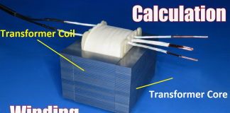 transformer wire size Chart