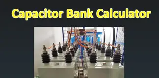 Capacitor Bank calculator