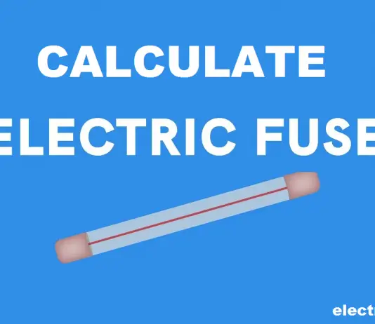 Fuse Sizing Formula For Motor, Transformer, & Capacitor