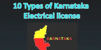Types of Karnataka license in electrical