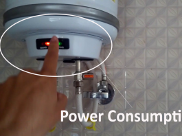 Geyser power consumption