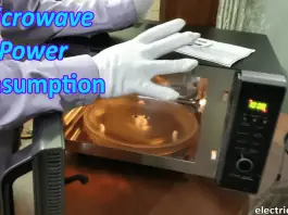 Microwave Power Consumption Calculation