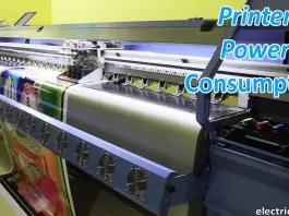 Printer Power consumption