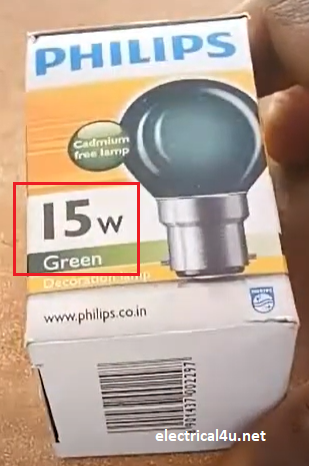 zero bulb wattage