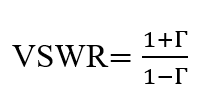 VSWR Return Loss Calculation, Formula, Example