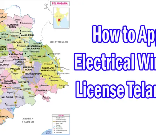 How to Apply Wireman License in Telangana, Eligibility